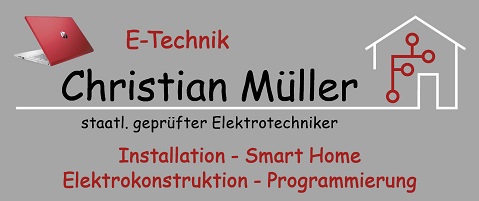 Header E-Technik Christian Müller